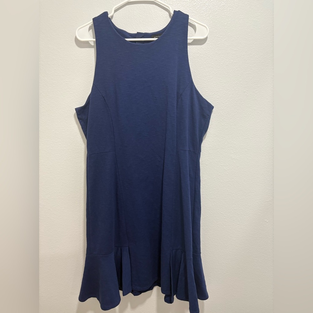 Blue Sleeveless Dress